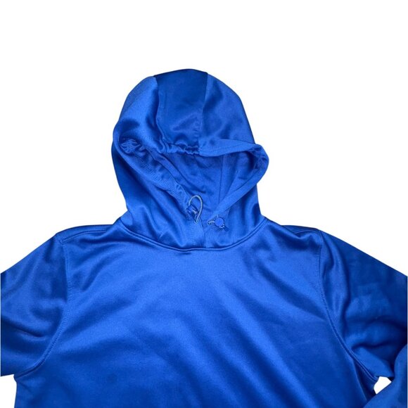 Under Armour Loose Fit Hoodie/Sweatshirt-Blue-Small-Fair - Picture 3 of 6